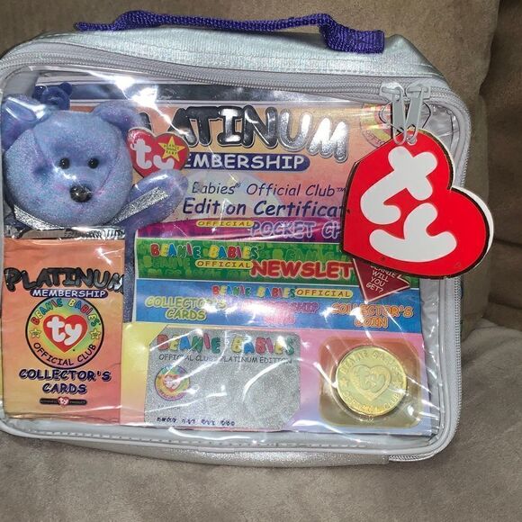 TY Beanie Baby Official Club Platinum Membership - Picture 2 of 4
